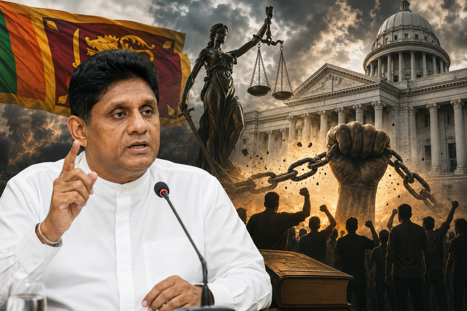 ජනපතිට වරම ලැබුණේ විධායකය අහෝසි කරන්න විනා අධිකරණය විධායකයේ අතකොළුවක් කර ගන්න නොවේ 